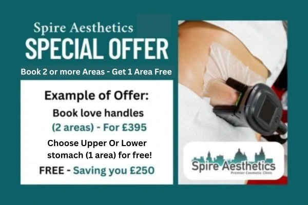 Fat Freezing Promotion Hampshire from Spire Aesthetics - Book Today!